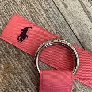 Ralph Lauren Ribbon Belt (P!nk)